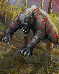 Sharp Fangs Behind the Leaves — Unconstrained